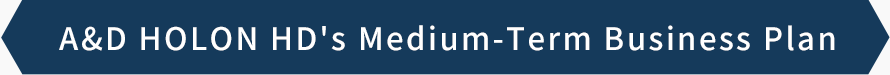 Introducing A&D HOLON HD's Medium-Term Business Plan!