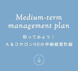 知ってみよう！A&DホロンHDの中期経営計画